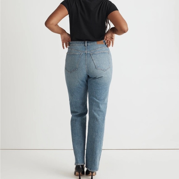 NWOT Madewell The Petite Curvy '90s Straight Jean rondell - Picture 4 of 6